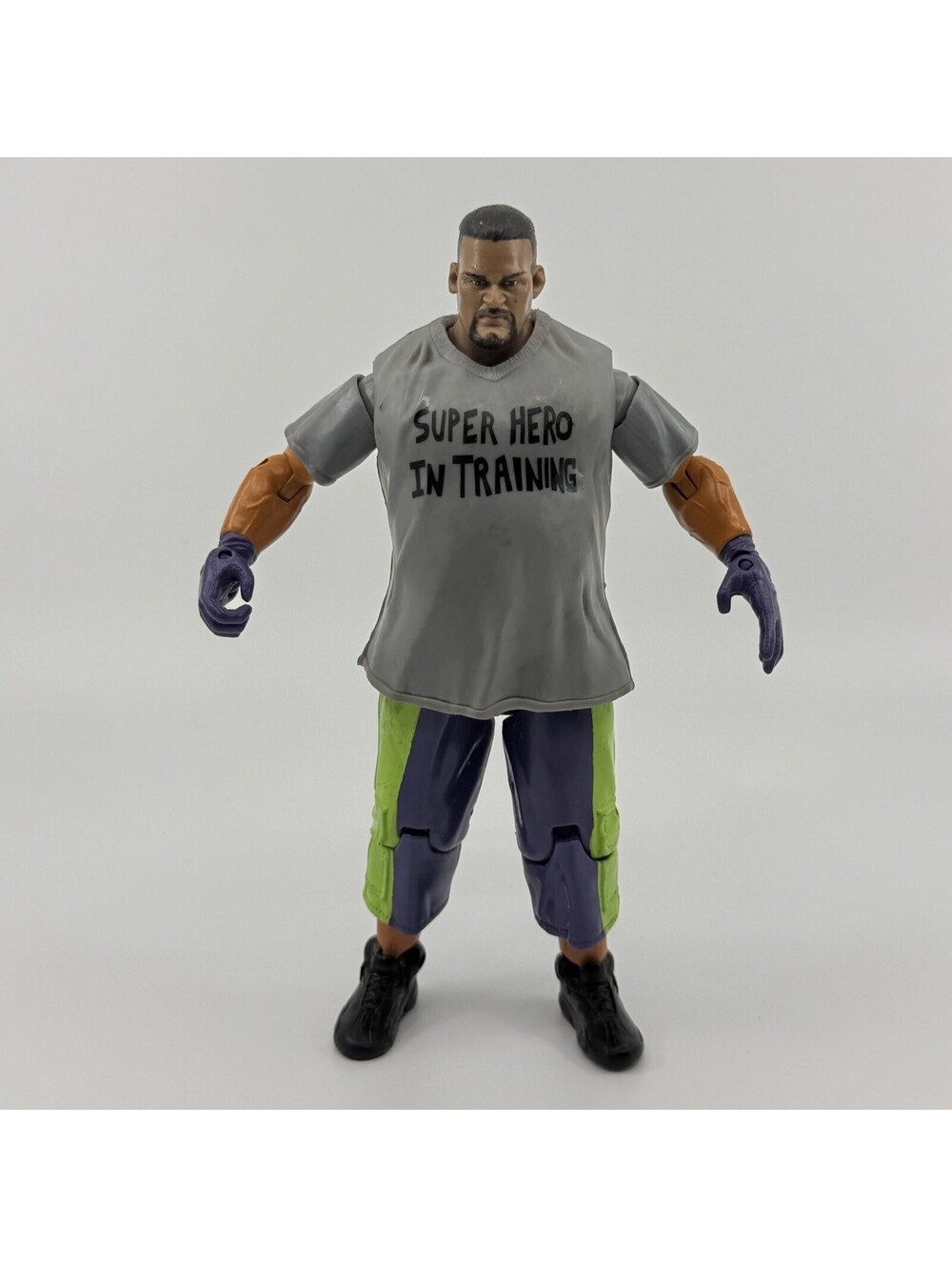Rosey Super Hero In Training WWF/WWE JAKKS Pacific 2003 7" Figure